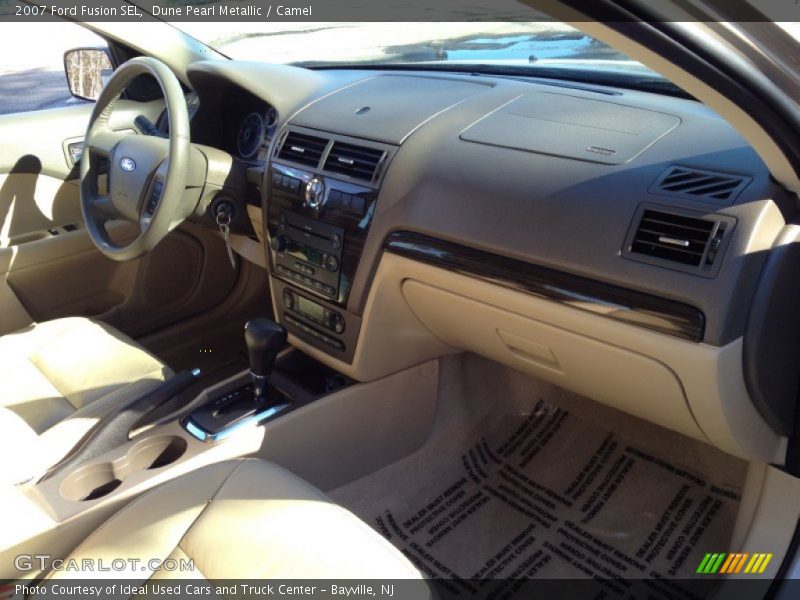 Dune Pearl Metallic / Camel 2007 Ford Fusion SEL