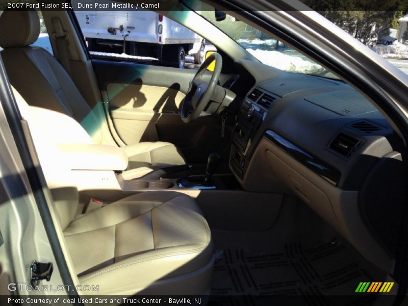 Dune Pearl Metallic / Camel 2007 Ford Fusion SEL