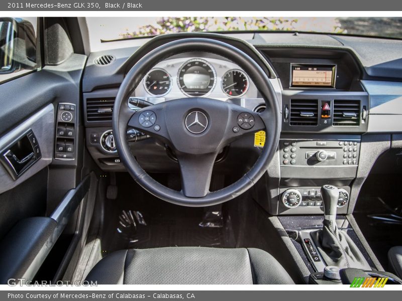 Black / Black 2011 Mercedes-Benz GLK 350