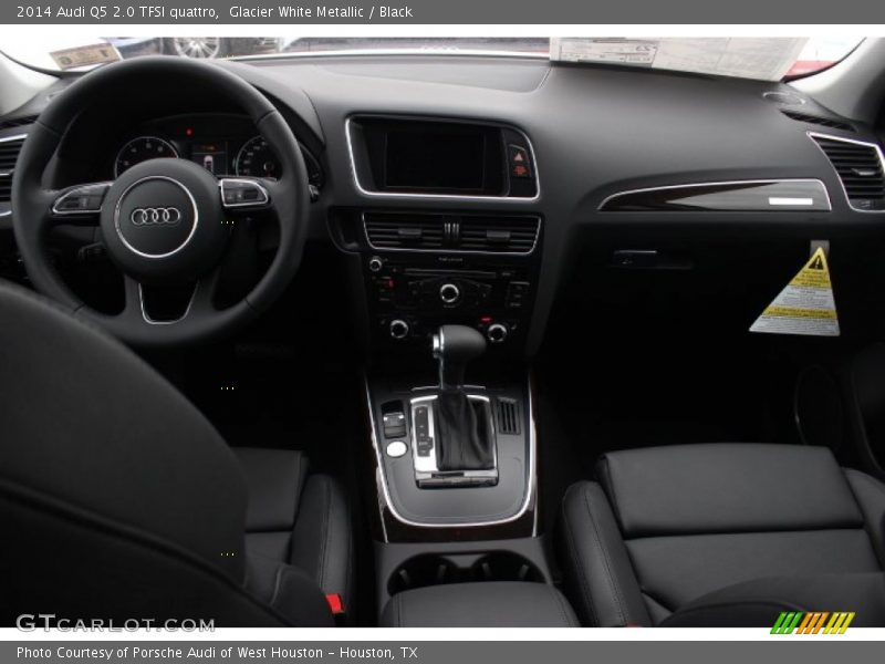 Glacier White Metallic / Black 2014 Audi Q5 2.0 TFSI quattro