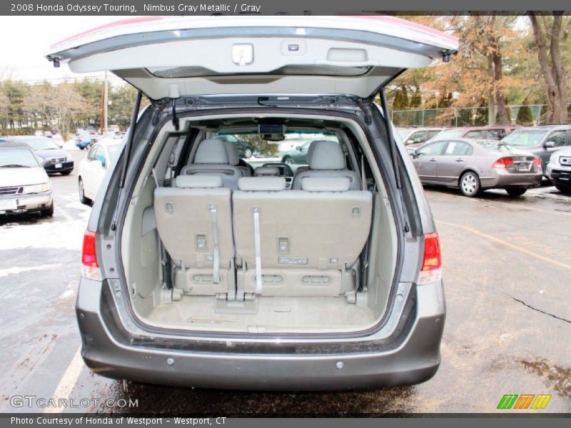 Nimbus Gray Metallic / Gray 2008 Honda Odyssey Touring