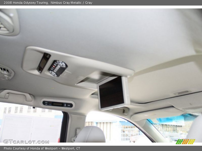 Nimbus Gray Metallic / Gray 2008 Honda Odyssey Touring
