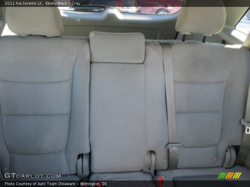 Ebony Black / Gray 2011 Kia Sorento LX