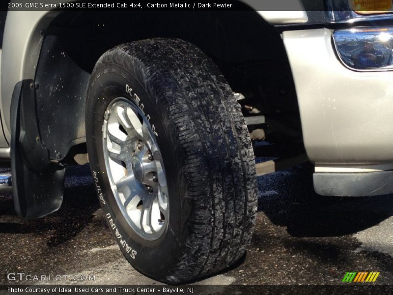 Carbon Metallic / Dark Pewter 2005 GMC Sierra 1500 SLE Extended Cab 4x4