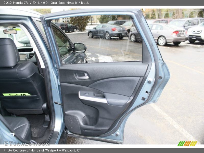 Opal Sage Metallic / Black 2012 Honda CR-V EX-L 4WD