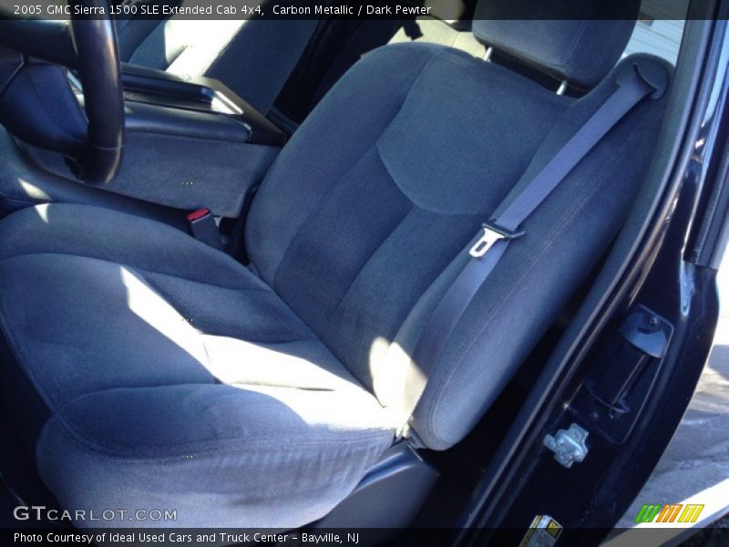 Carbon Metallic / Dark Pewter 2005 GMC Sierra 1500 SLE Extended Cab 4x4