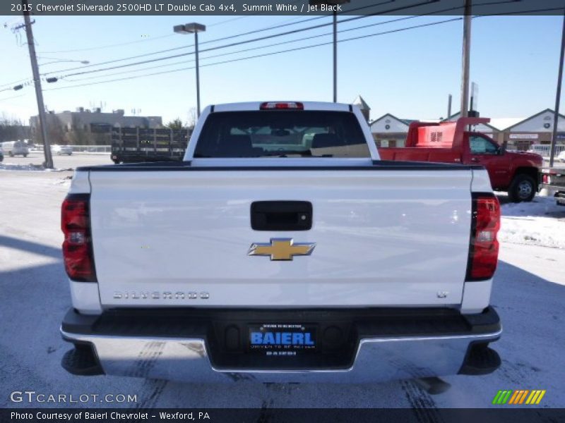 Summit White / Jet Black 2015 Chevrolet Silverado 2500HD LT Double Cab 4x4