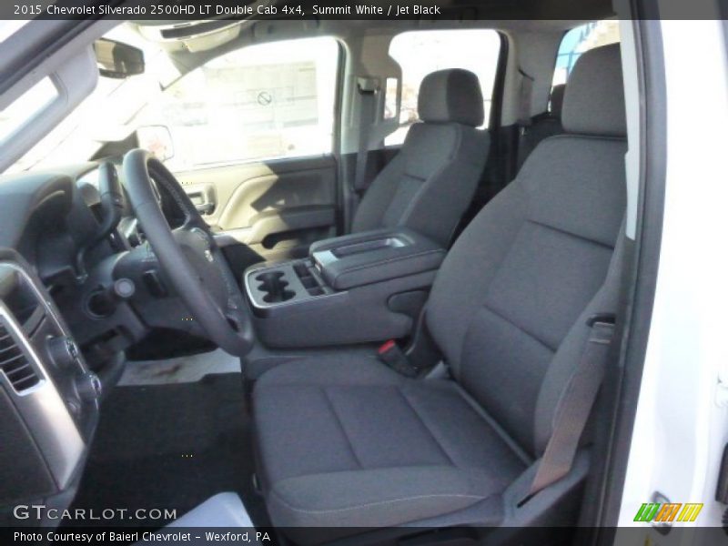 Front Seat of 2015 Silverado 2500HD LT Double Cab 4x4