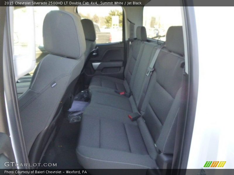 Rear Seat of 2015 Silverado 2500HD LT Double Cab 4x4