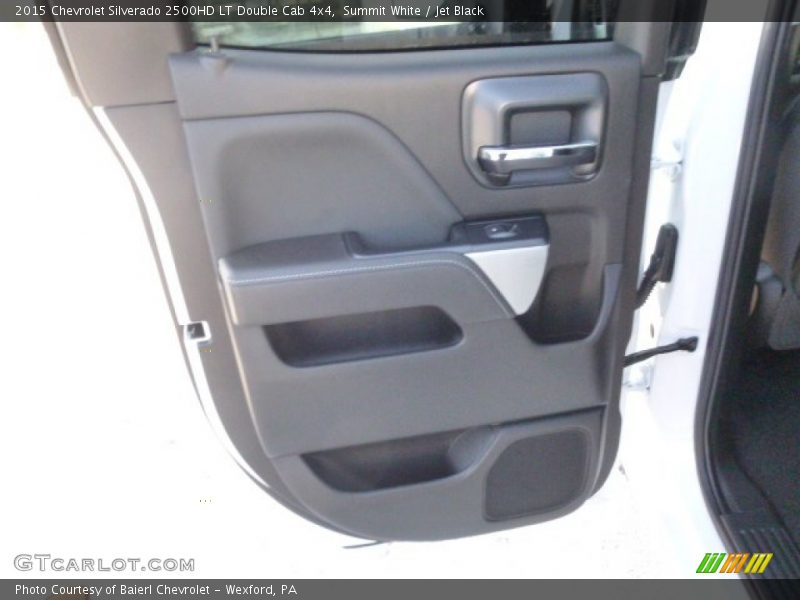 Summit White / Jet Black 2015 Chevrolet Silverado 2500HD LT Double Cab 4x4