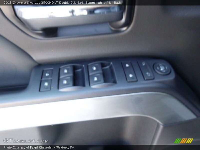 Summit White / Jet Black 2015 Chevrolet Silverado 2500HD LT Double Cab 4x4