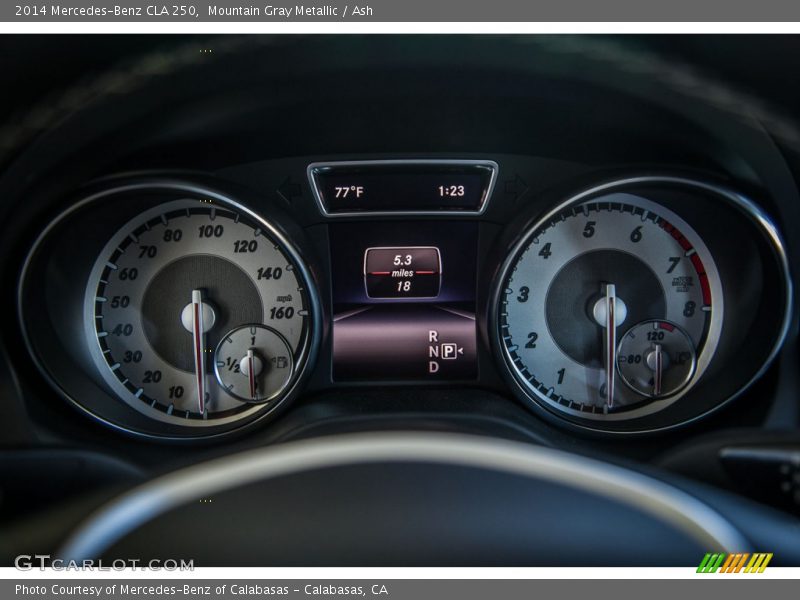  2014 CLA 250 250 Gauges