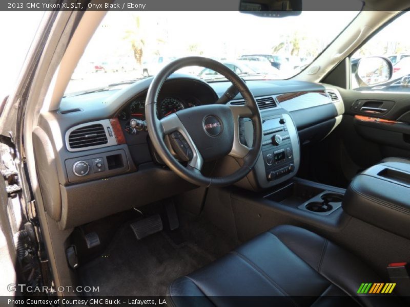Onyx Black / Ebony 2013 GMC Yukon XL SLT