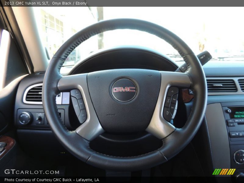 Onyx Black / Ebony 2013 GMC Yukon XL SLT