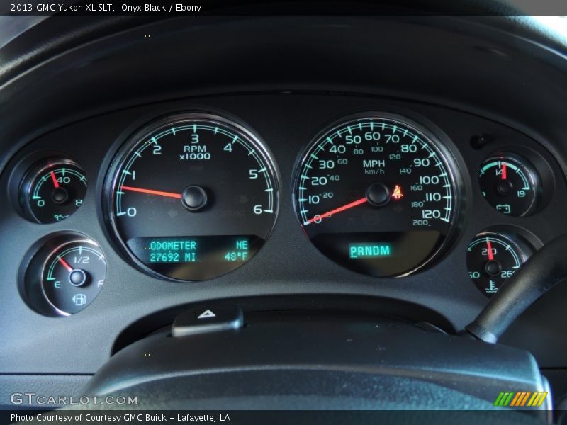 Onyx Black / Ebony 2013 GMC Yukon XL SLT