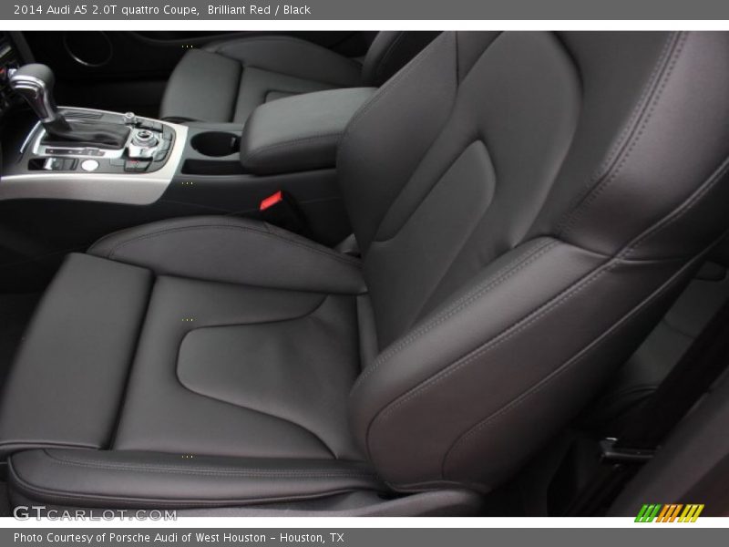 Brilliant Red / Black 2014 Audi A5 2.0T quattro Coupe