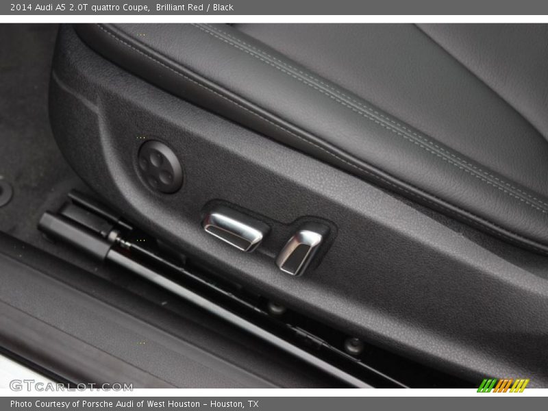 Brilliant Red / Black 2014 Audi A5 2.0T quattro Coupe