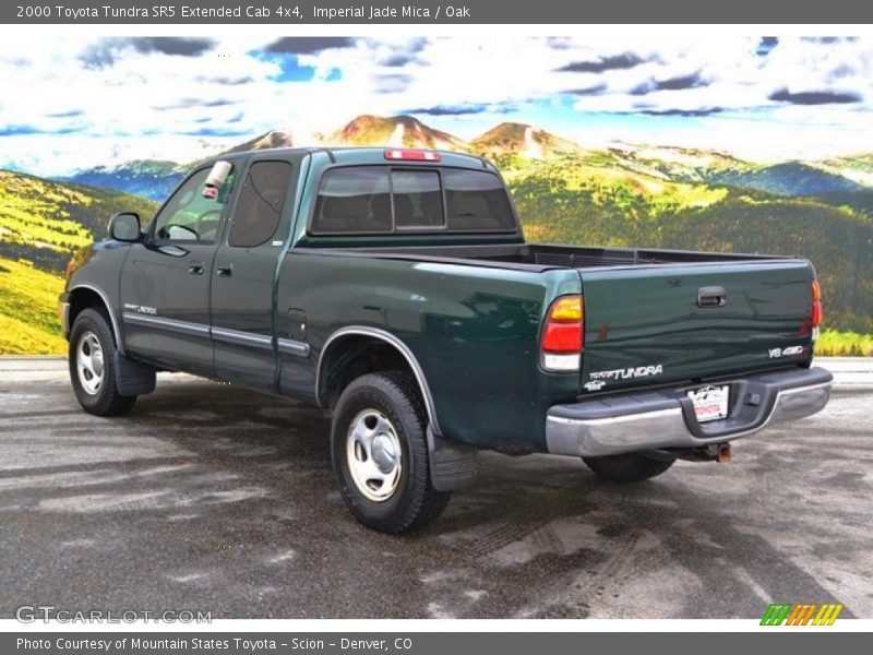 Imperial Jade Mica / Oak 2000 Toyota Tundra SR5 Extended Cab 4x4