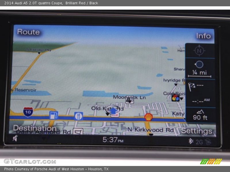 Brilliant Red / Black 2014 Audi A5 2.0T quattro Coupe
