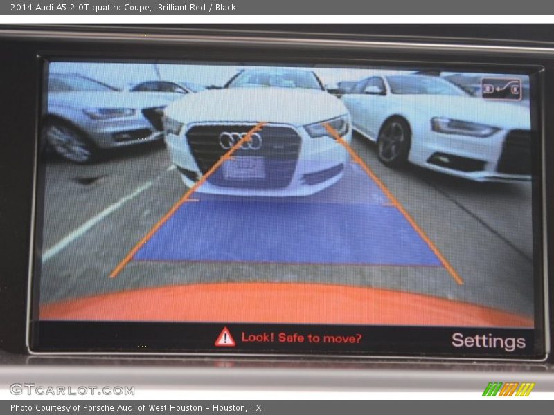 Brilliant Red / Black 2014 Audi A5 2.0T quattro Coupe