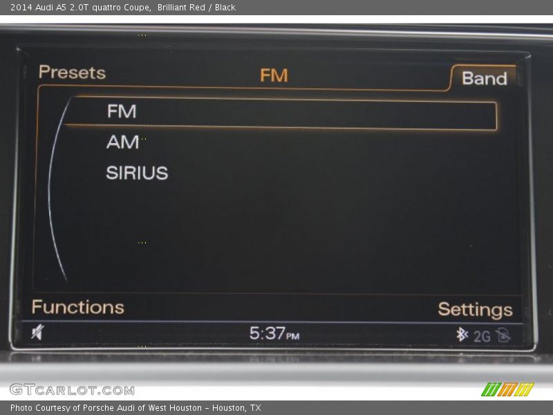 Brilliant Red / Black 2014 Audi A5 2.0T quattro Coupe