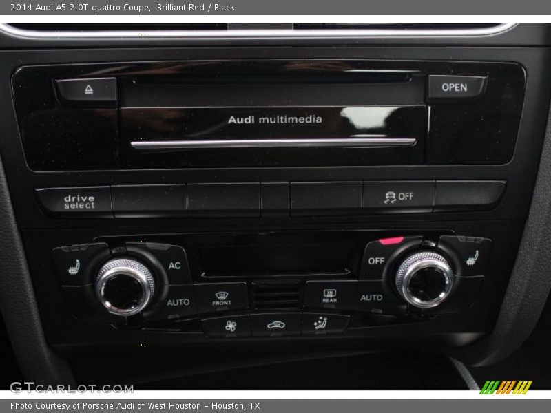 Brilliant Red / Black 2014 Audi A5 2.0T quattro Coupe