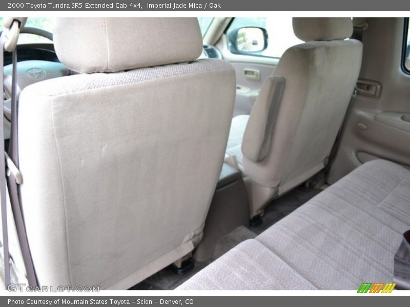 Imperial Jade Mica / Oak 2000 Toyota Tundra SR5 Extended Cab 4x4