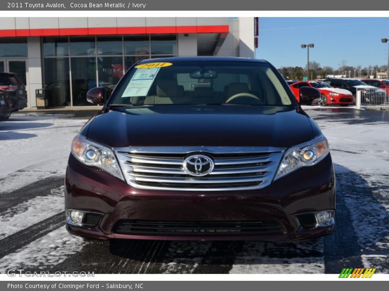 Cocoa Bean Metallic / Ivory 2011 Toyota Avalon