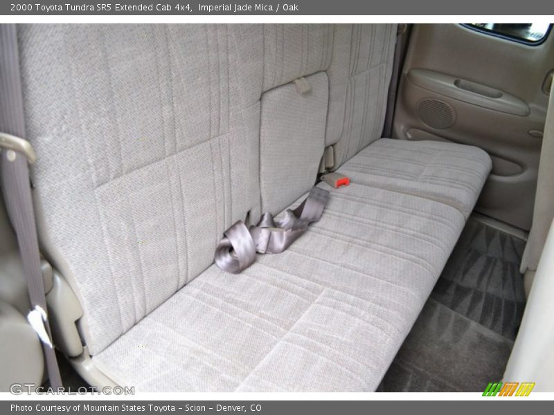 Imperial Jade Mica / Oak 2000 Toyota Tundra SR5 Extended Cab 4x4