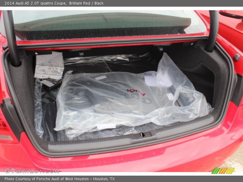 Brilliant Red / Black 2014 Audi A5 2.0T quattro Coupe