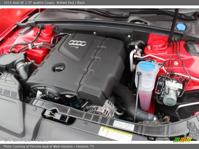 Brilliant Red / Black 2014 Audi A5 2.0T quattro Coupe