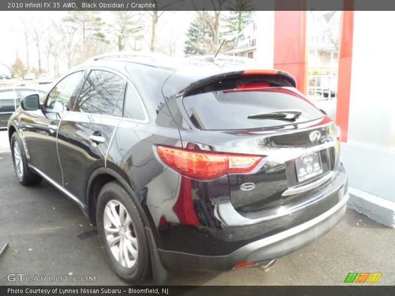 Black Obsidian / Graphite 2010 Infiniti FX 35 AWD