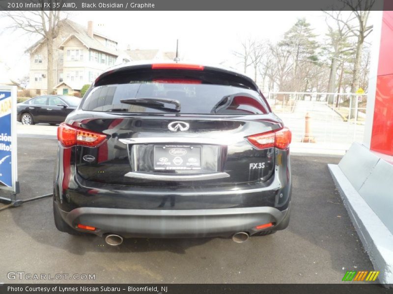 Black Obsidian / Graphite 2010 Infiniti FX 35 AWD