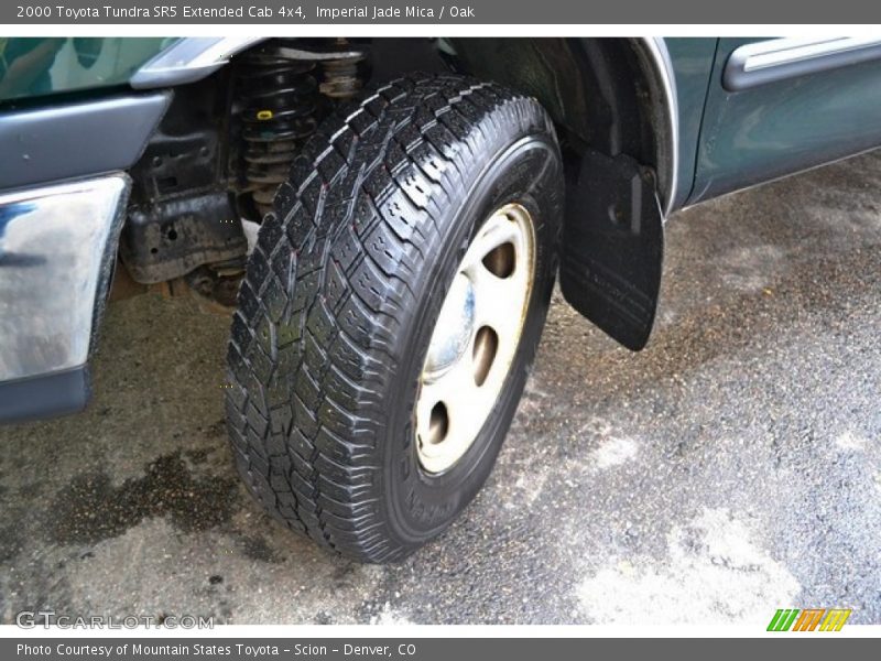 Imperial Jade Mica / Oak 2000 Toyota Tundra SR5 Extended Cab 4x4
