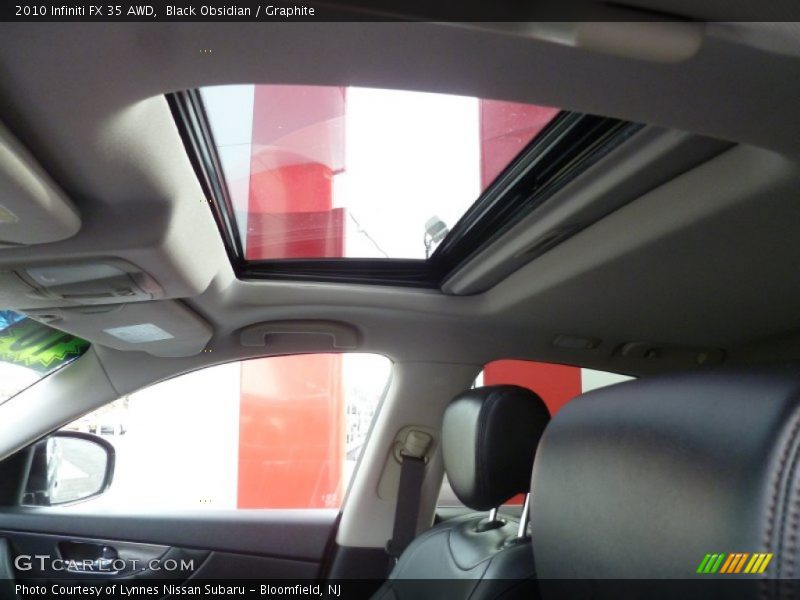 Black Obsidian / Graphite 2010 Infiniti FX 35 AWD