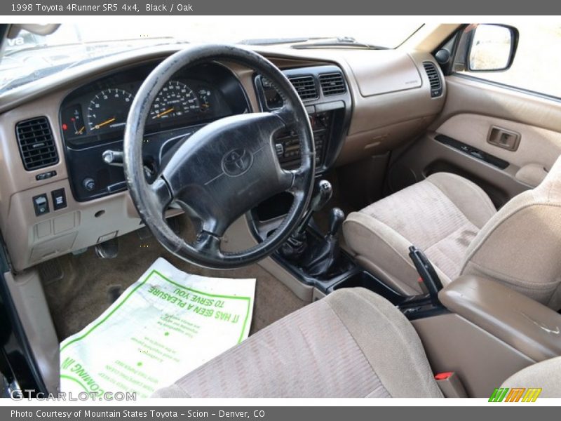 Black / Oak 1998 Toyota 4Runner SR5 4x4