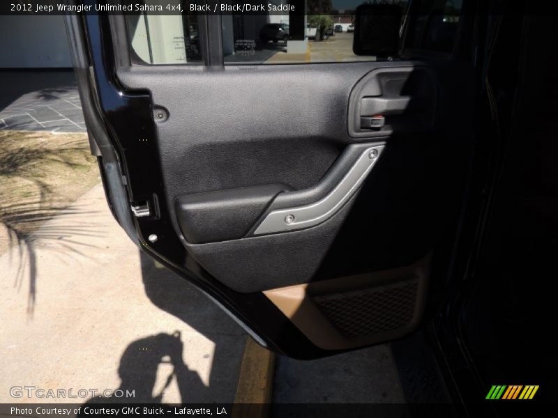 Black / Black/Dark Saddle 2012 Jeep Wrangler Unlimited Sahara 4x4