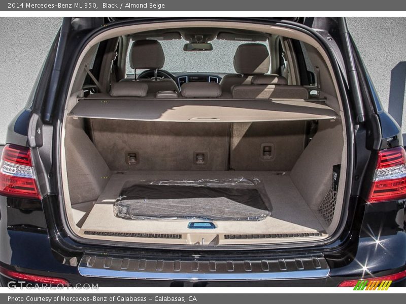 Black / Almond Beige 2014 Mercedes-Benz ML 350