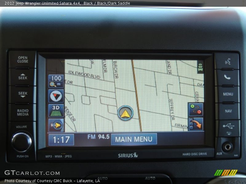 Black / Black/Dark Saddle 2012 Jeep Wrangler Unlimited Sahara 4x4