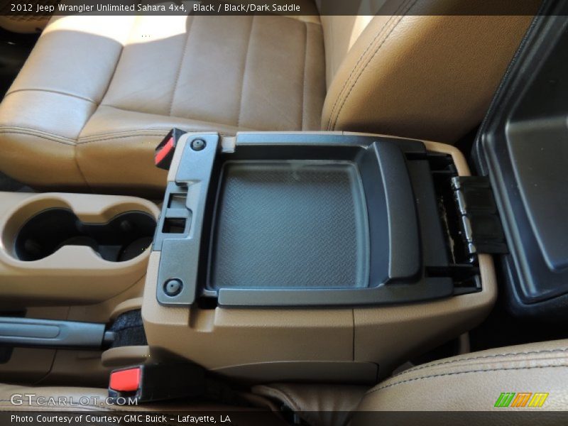 Black / Black/Dark Saddle 2012 Jeep Wrangler Unlimited Sahara 4x4