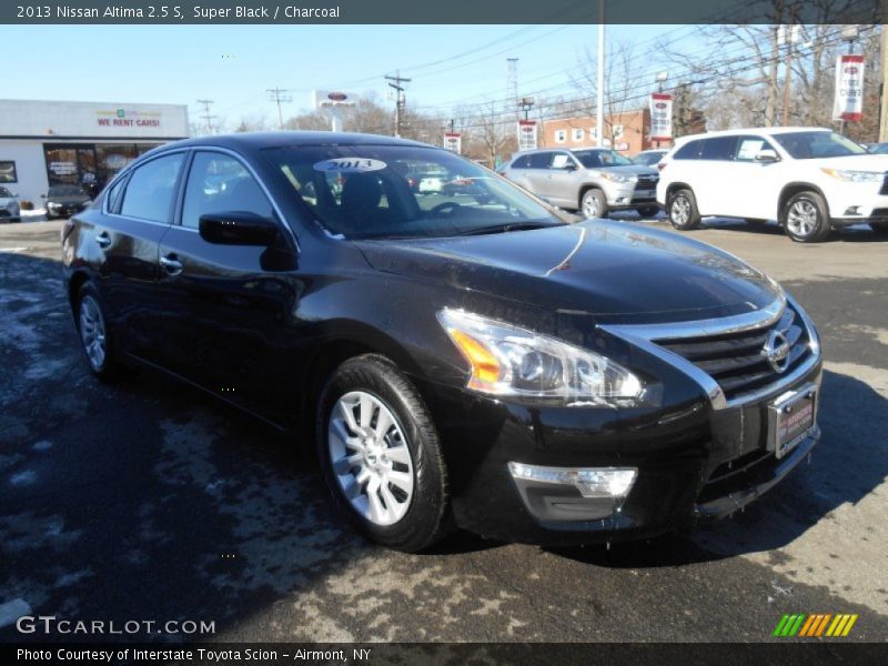 Super Black / Charcoal 2013 Nissan Altima 2.5 S