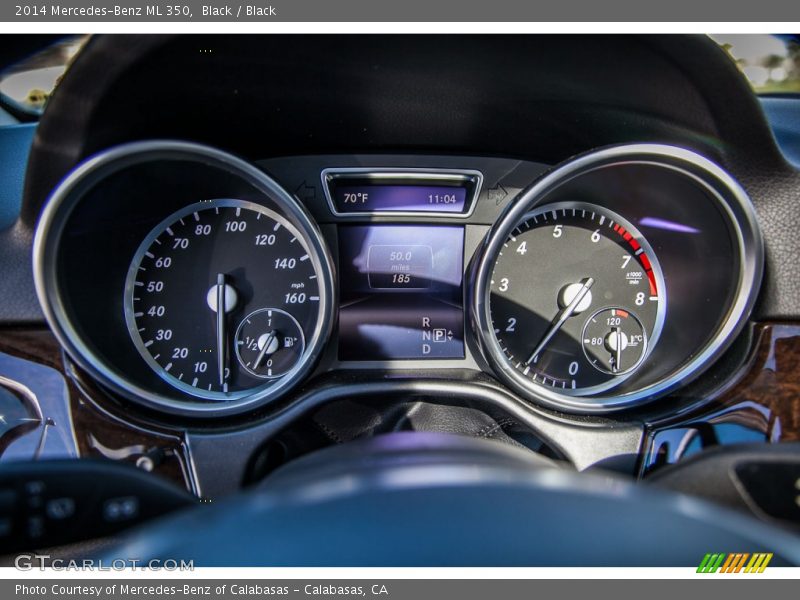 Black / Black 2014 Mercedes-Benz ML 350