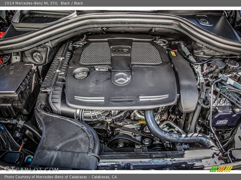 Black / Black 2014 Mercedes-Benz ML 350