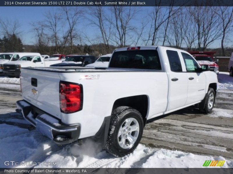 Summit White / Jet Black 2014 Chevrolet Silverado 1500 LTZ Z71 Double Cab 4x4