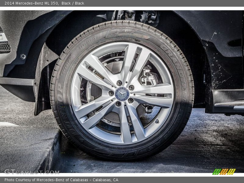 Black / Black 2014 Mercedes-Benz ML 350