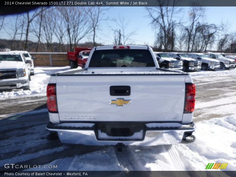 Summit White / Jet Black 2014 Chevrolet Silverado 1500 LTZ Z71 Double Cab 4x4