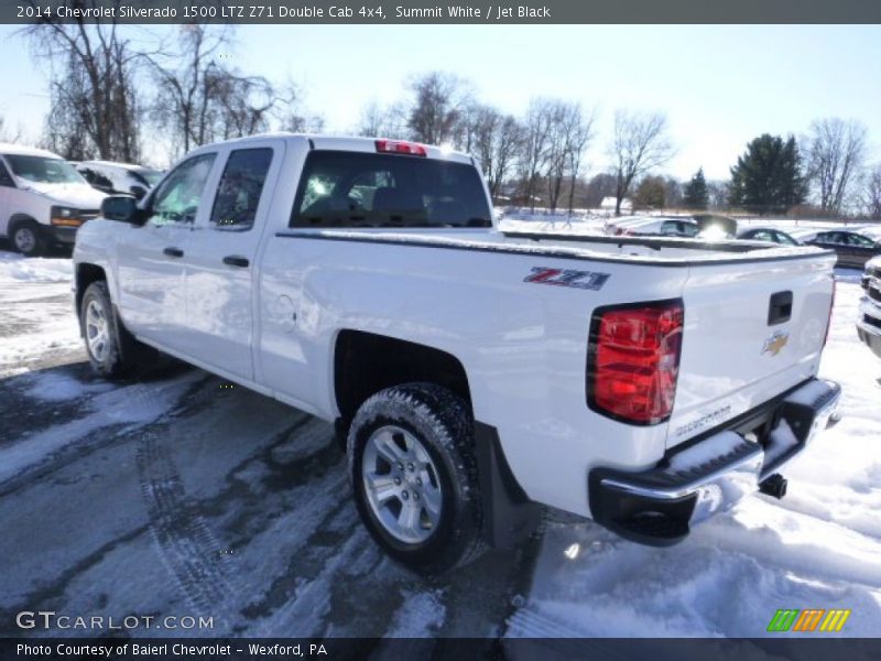 Summit White / Jet Black 2014 Chevrolet Silverado 1500 LTZ Z71 Double Cab 4x4