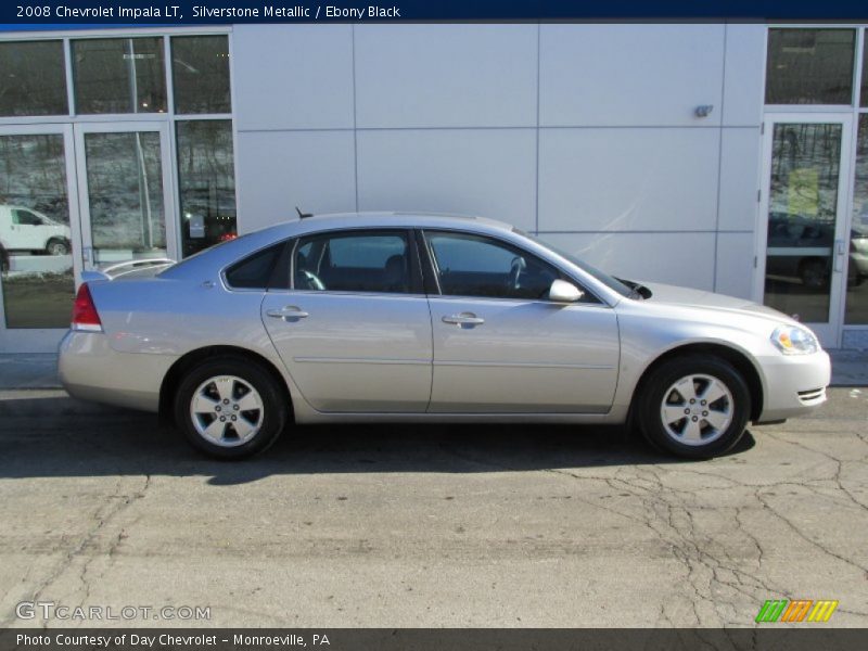 Silverstone Metallic / Ebony Black 2008 Chevrolet Impala LT