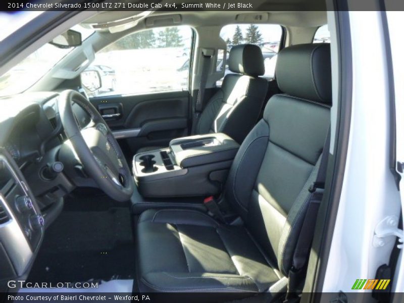 Summit White / Jet Black 2014 Chevrolet Silverado 1500 LTZ Z71 Double Cab 4x4