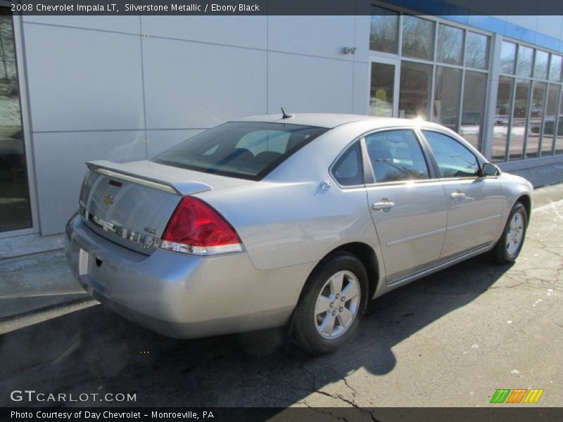 Silverstone Metallic / Ebony Black 2008 Chevrolet Impala LT